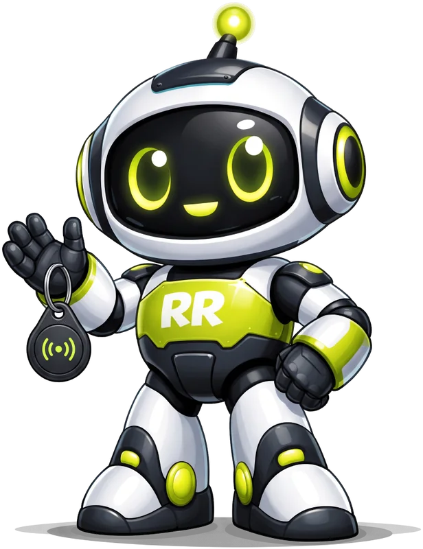 RR-Bot – maskotka ErrorStudio z brelokiem NFC