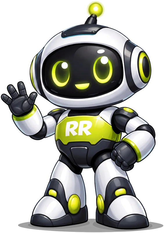 RR-Bot – maskotka ErrorStudio macha na powitanie
