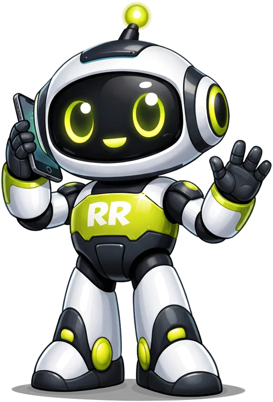 RR-Bot – maskotka ErrorStudio z telefonem